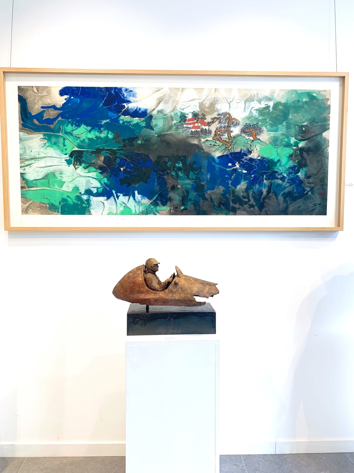 zhang jinxian, temple en montagne, peinture de montagne, peinture de paysage, art à l'encre, art chinois, peinture à l'encre, peinture de paysage aquatique, peinture de lac, peinture zen, peinture asiatique, art asiatique, relax, inspiration, art du bouddisme, design d'intérieur, art déco, déco, décoration de chambre, décoration d'intérieur, décoration murale, art mural, art theme heyi, galerie d'art belge