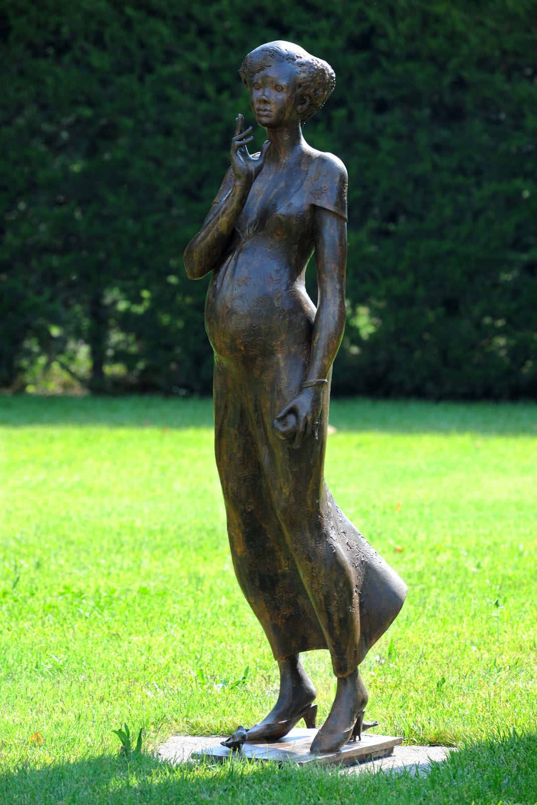 co-naissance, rené julien sculpture, bronze, art thema, heyi gallery
