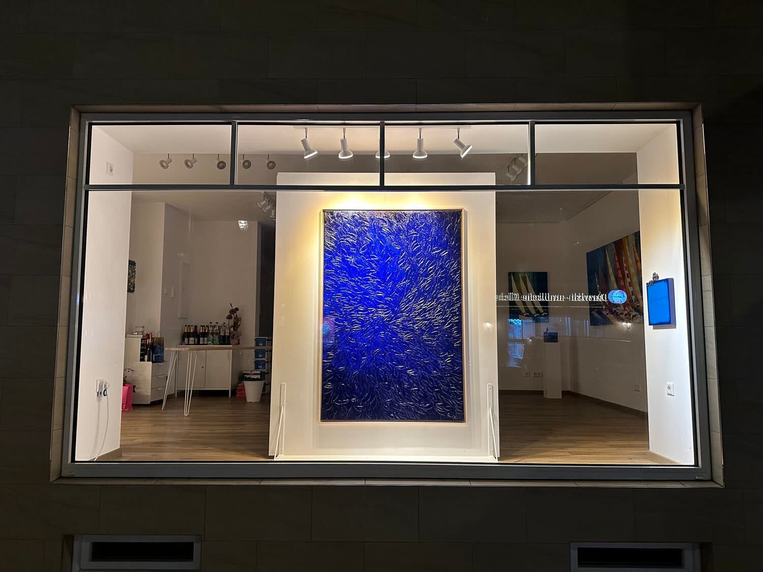 Olivier Messas, Vibration bleue, 2023