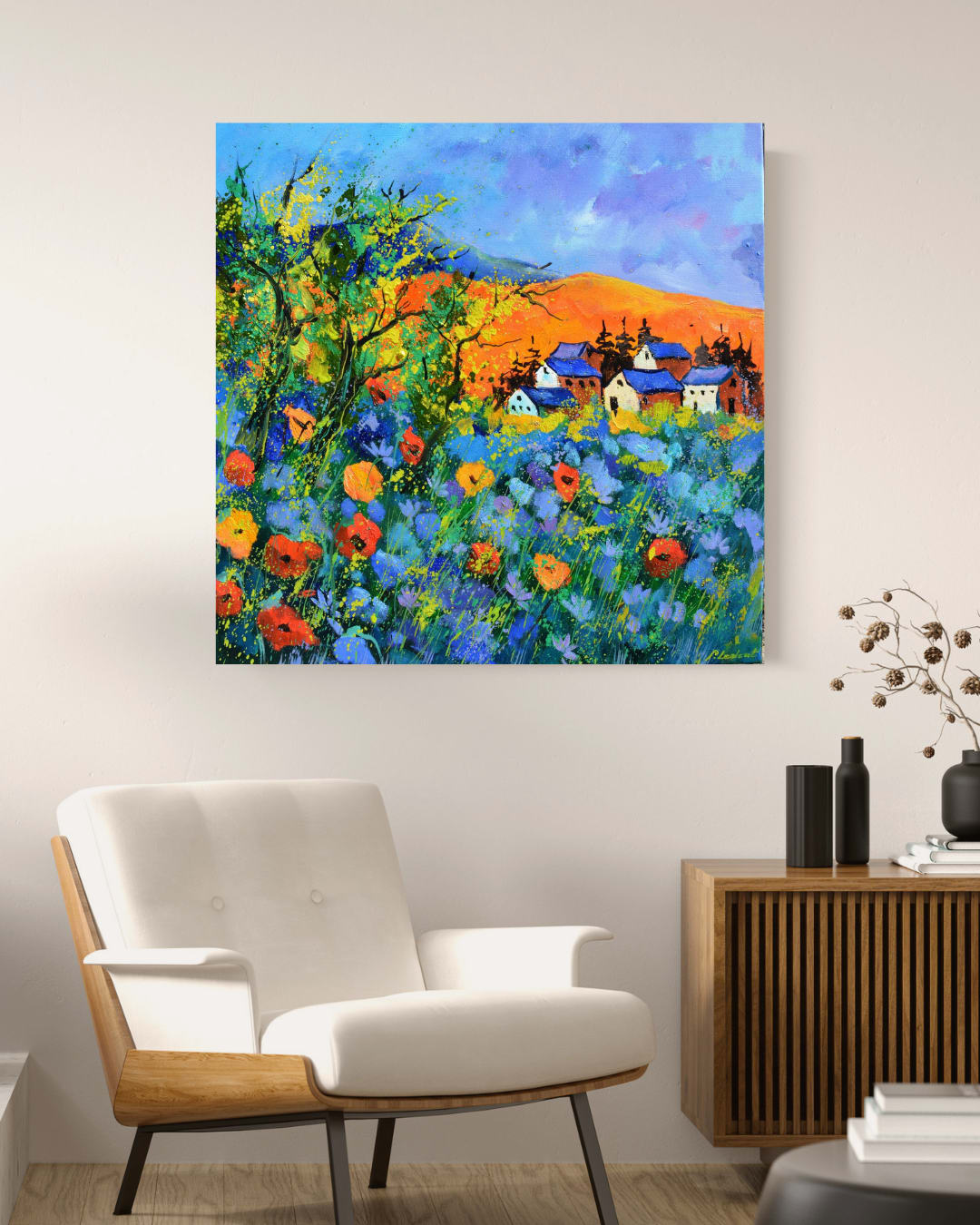 Pol Ledent, Summer in my countryside , 2024