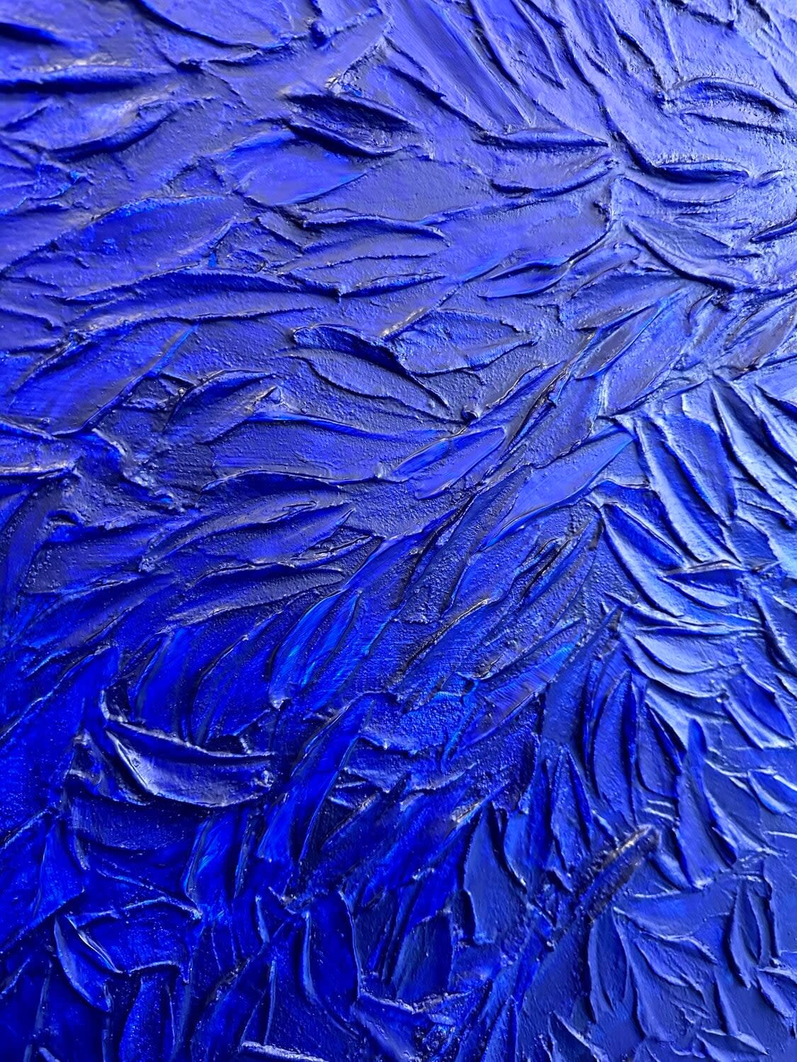 Olivier Messas, Vibration bleue, 2023