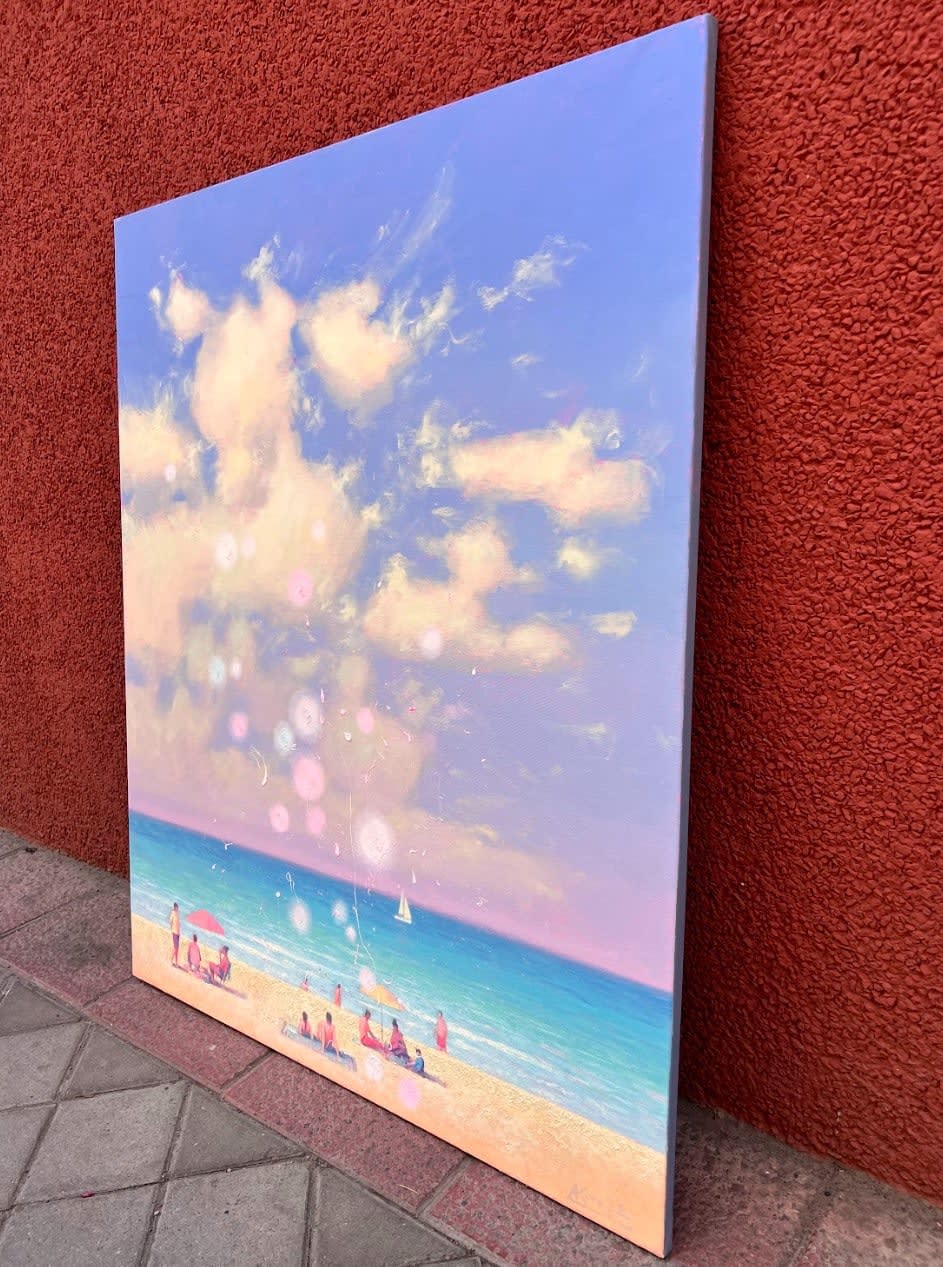 Andrii Kovalyk, Joyful Summer Day at Sea, 2024