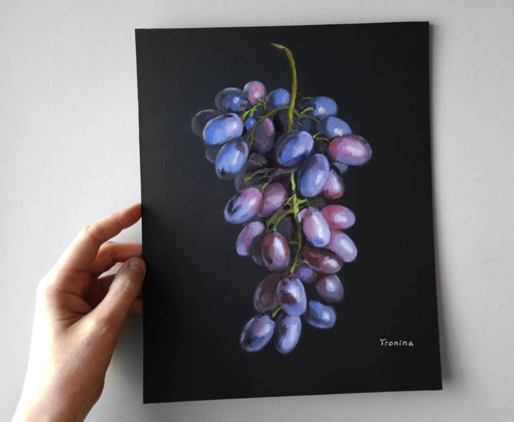 Elena Tronina, Blue Grapes