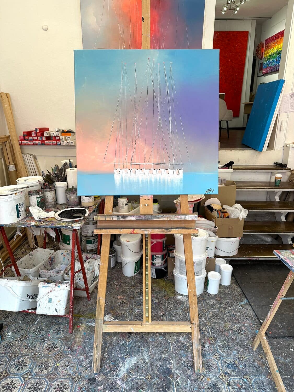Olivier Messas, Reflets du matin, 2023