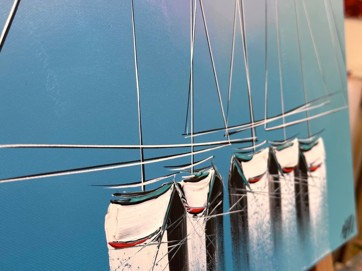Olivier Messas, Les mâts du grand bleu, 2024