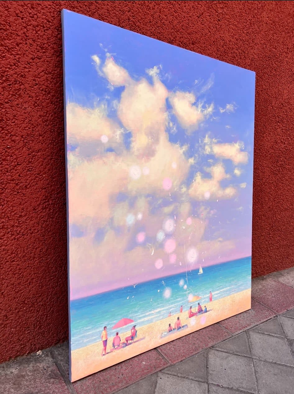 Andrii Kovalyk, Joyful Summer Day at Sea, 2024