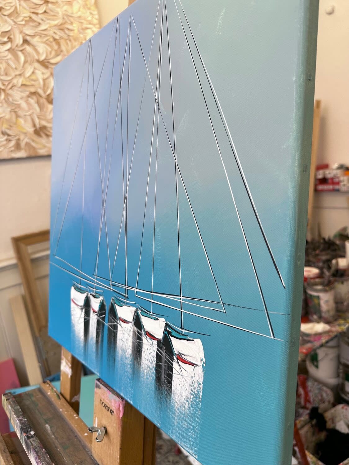 Olivier Messas, Les mâts du grand bleu, 2024