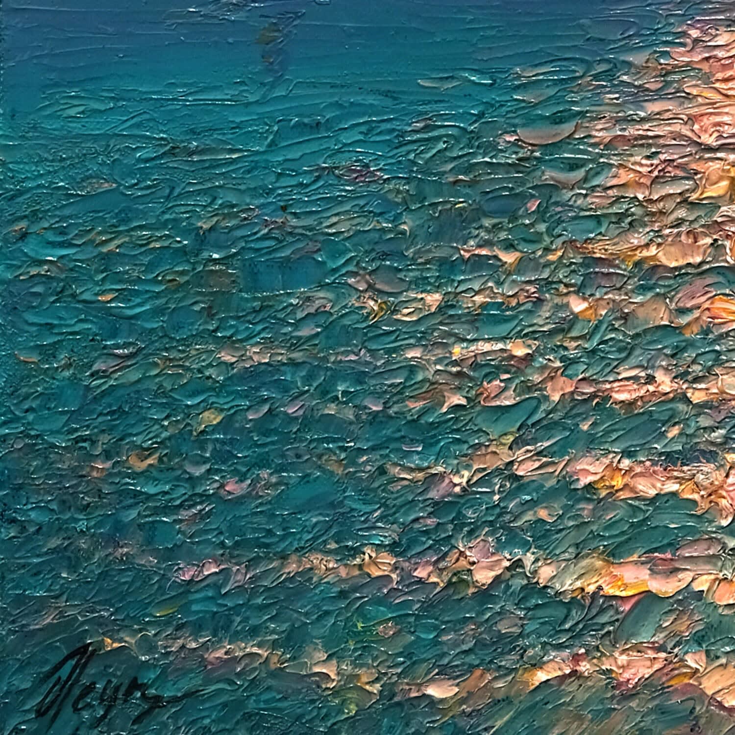 Dmitry Oleyn, Emerald Sea, 2024