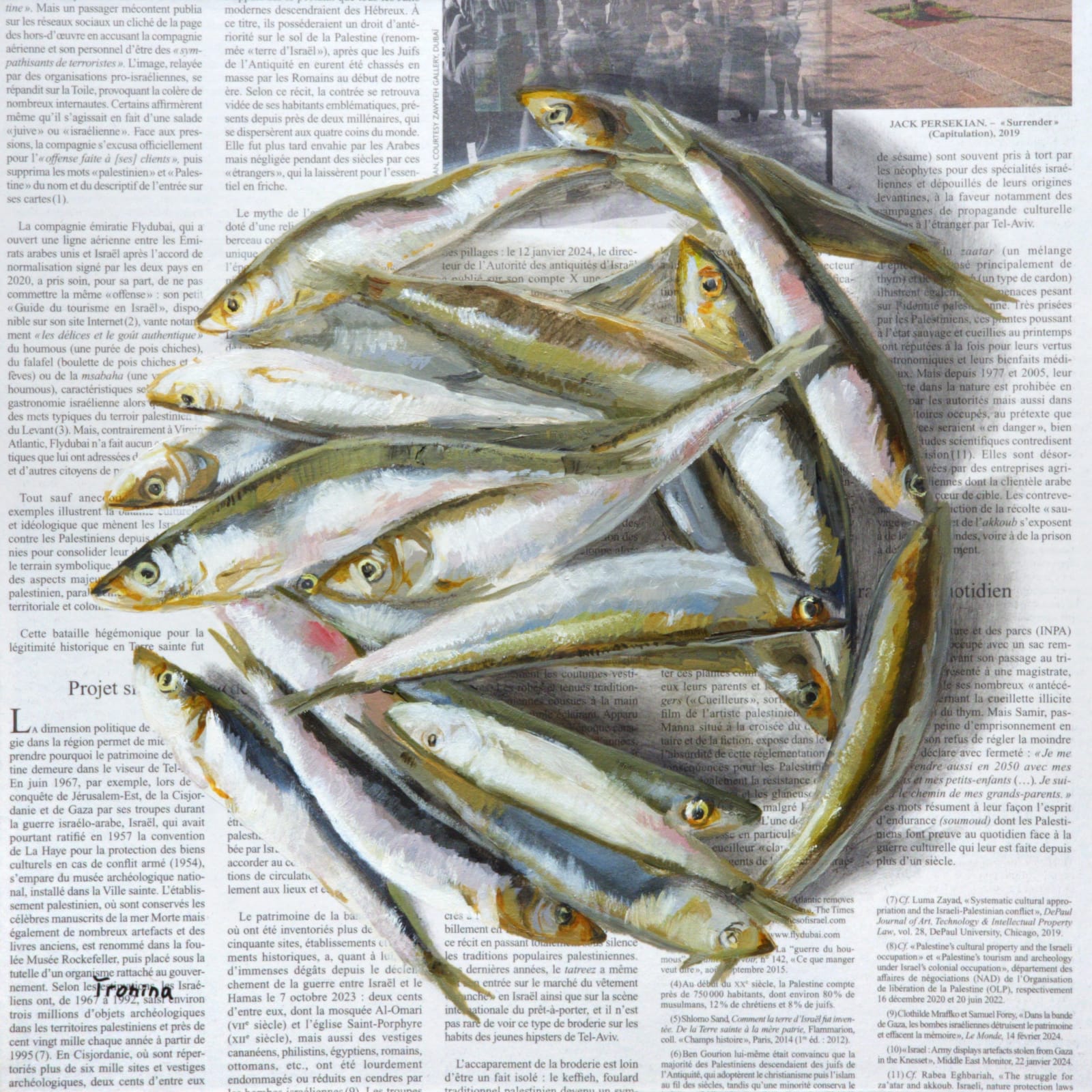 Elena Tronina, Sardines