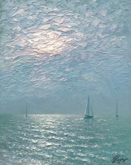 Dmitry Oleyn, Silver Sea, 2023