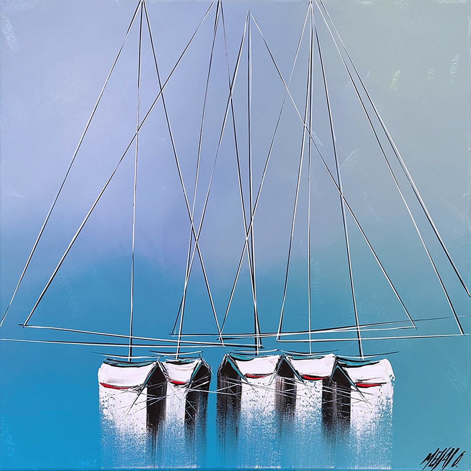 Olivier Messas, Les mâts du grand bleu, 2024