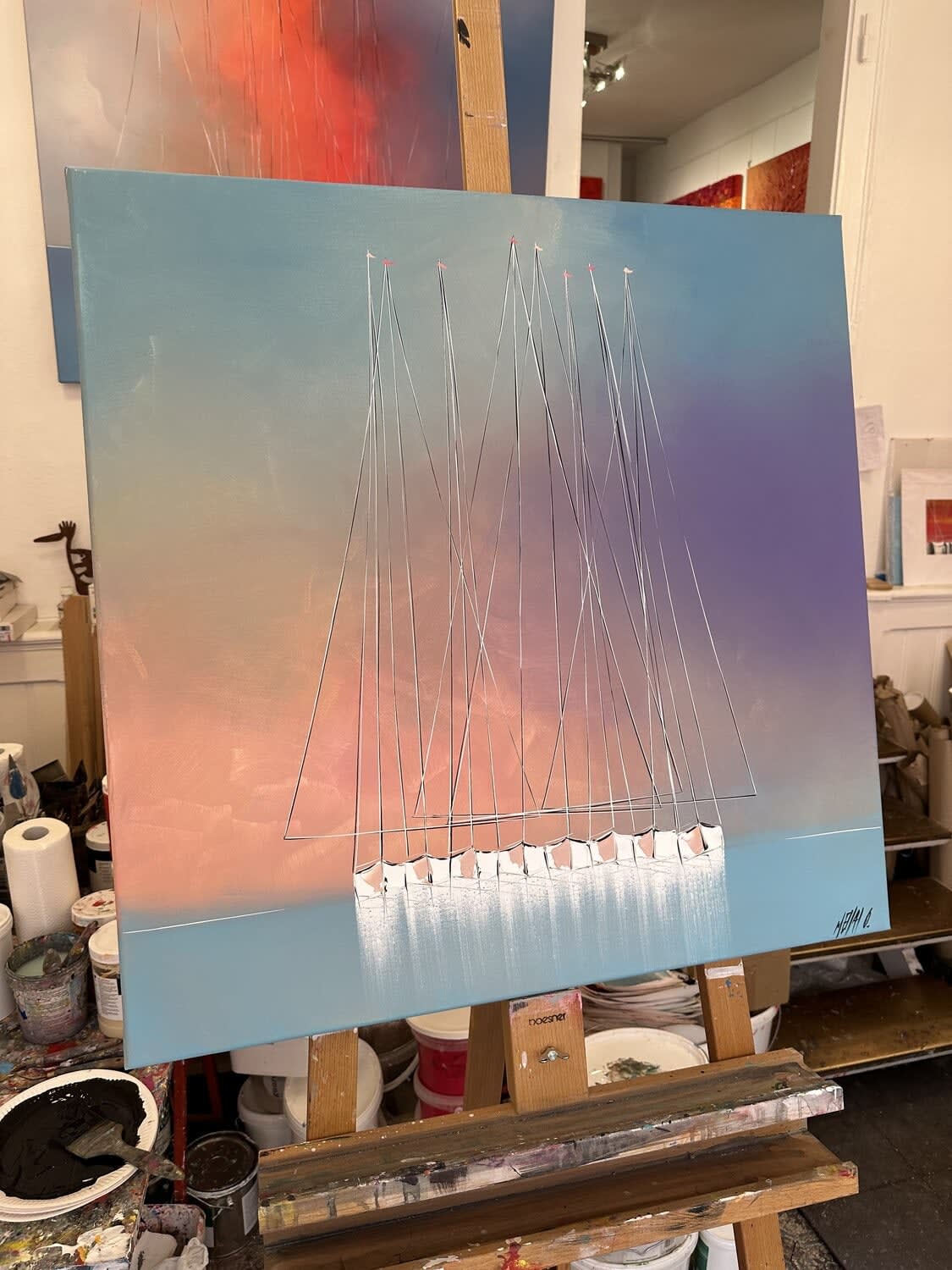 Olivier Messas, Reflets du matin, 2023