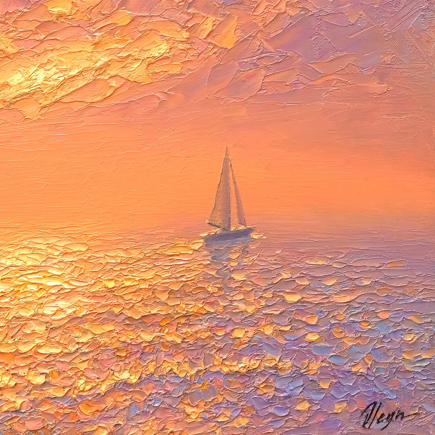 Dmitry Oleyn, Seascape, 2024