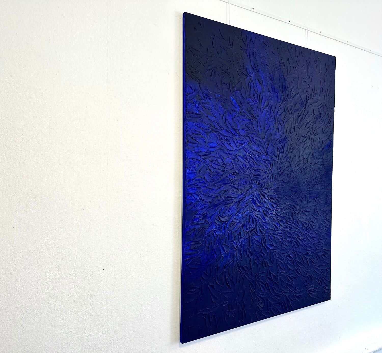 Olivier Messas, Vibration bleue, 2023