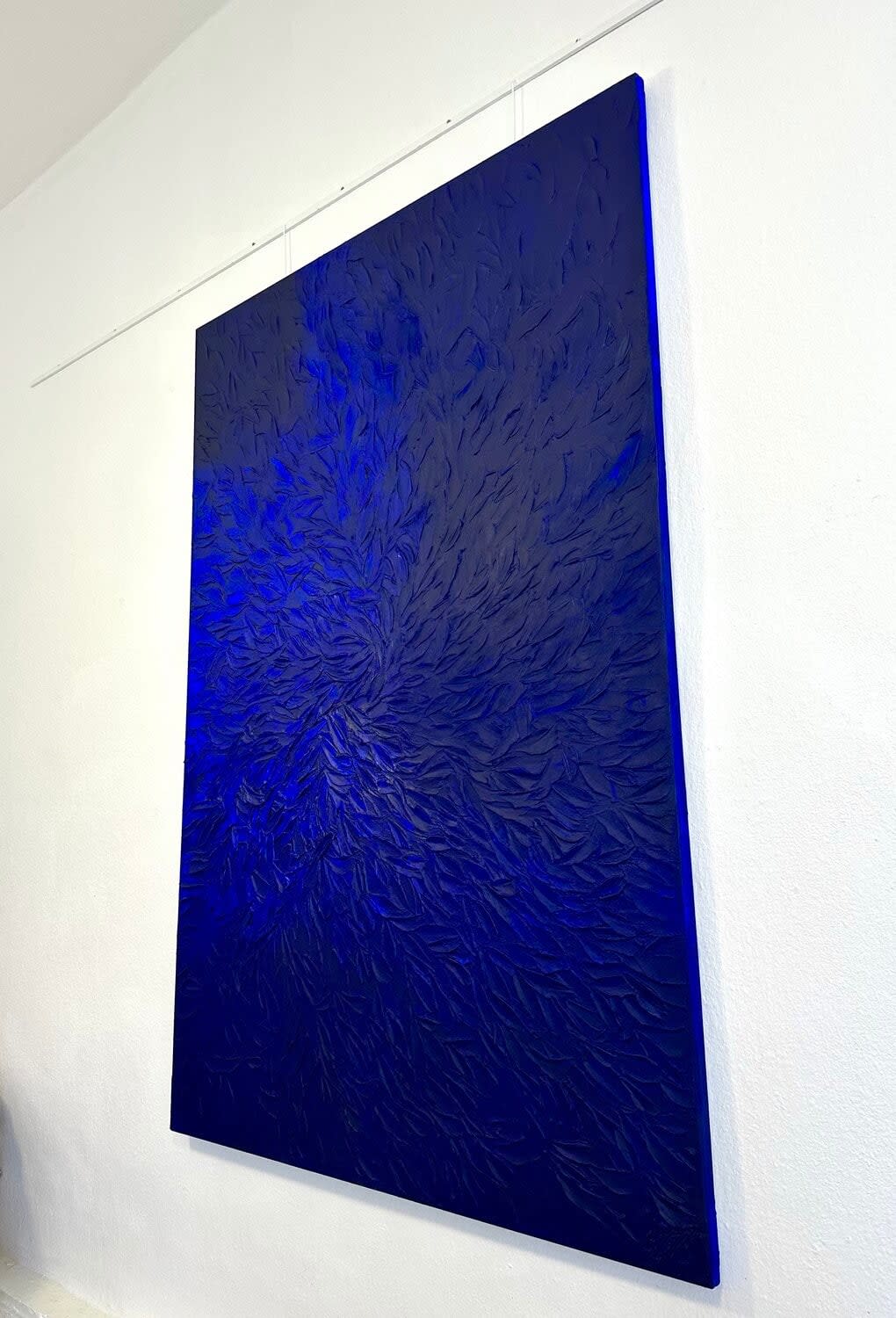Olivier Messas, Vibration bleue, 2023