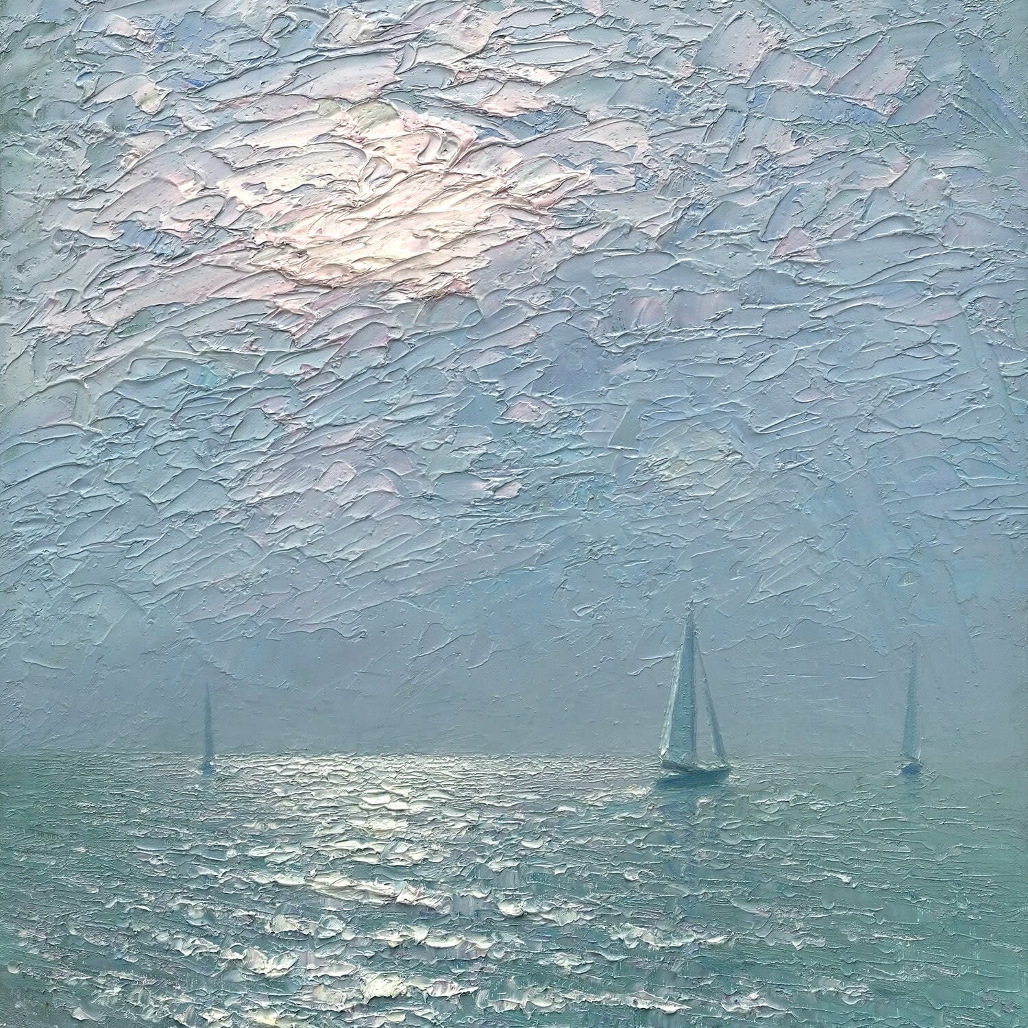 Dmitry Oleyn, Silver Sea, 2023