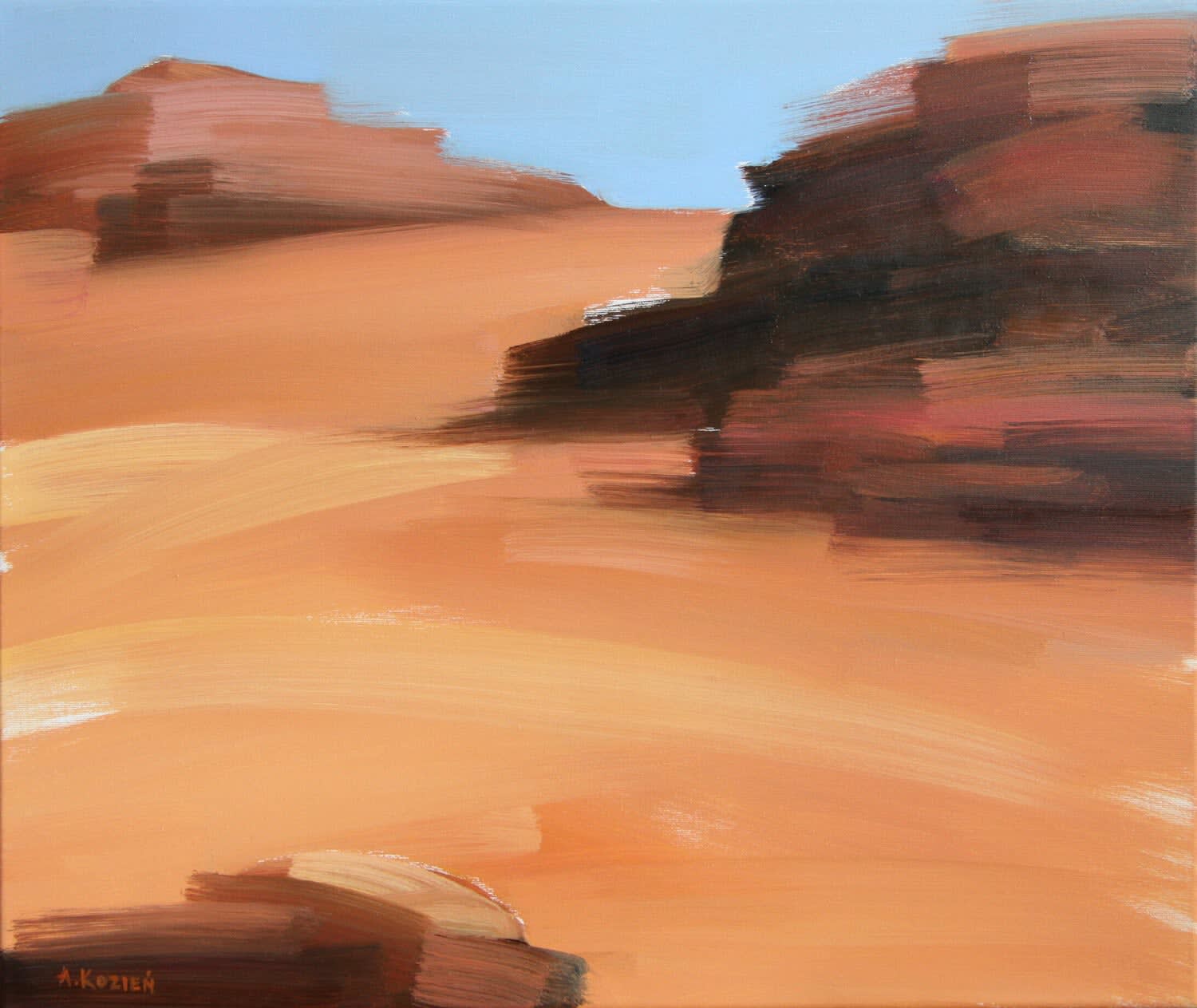 Agnieszka Kozień, On the Desert 8, 2020