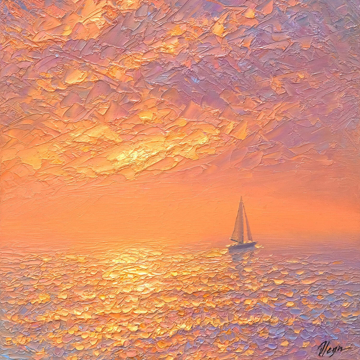 Dmitry Oleyn, Seascape, 2024