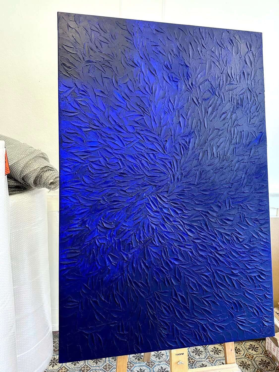 Olivier Messas, Vibration bleue, 2023