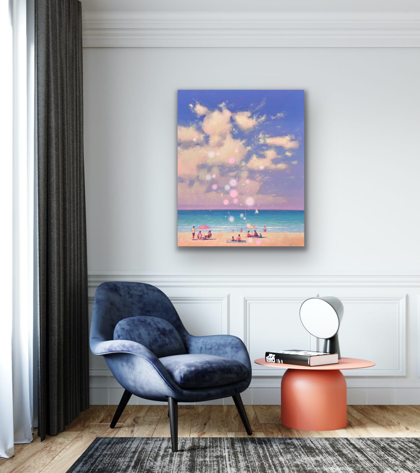 Andrii Kovalyk, Joyful Summer Day at Sea, 2024