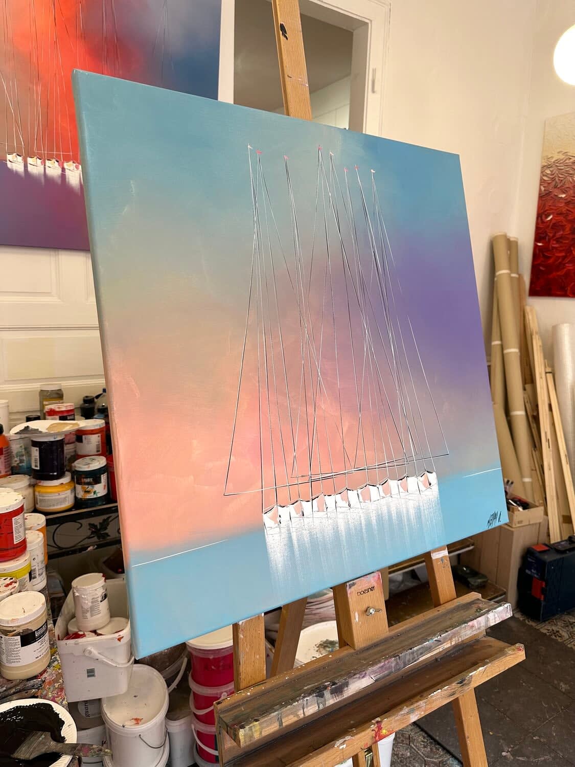 Olivier Messas, Reflets du matin, 2023