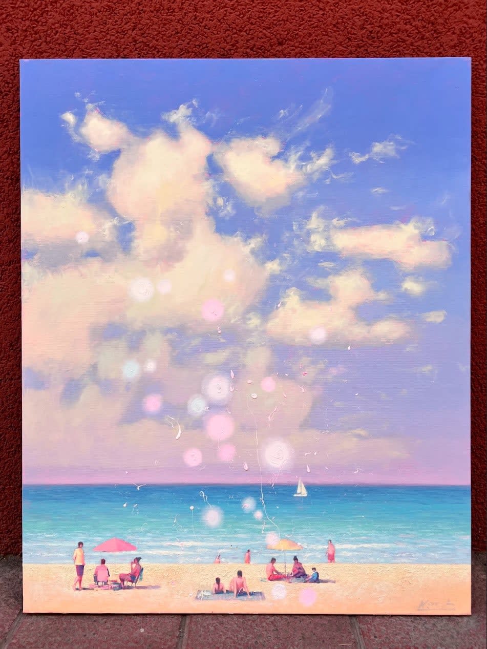Andrii Kovalyk, Joyful Summer Day at Sea, 2024