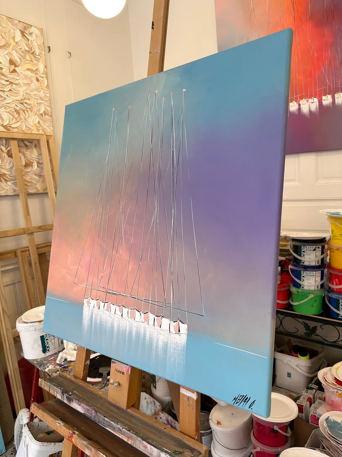 Olivier Messas, Reflets du matin, 2023