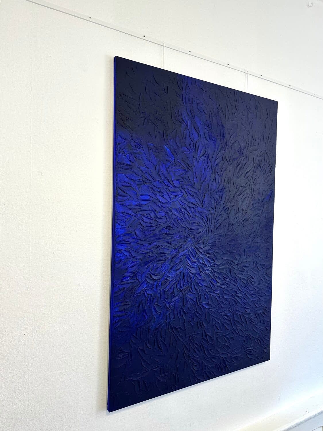Olivier Messas, Vibration bleue, 2023