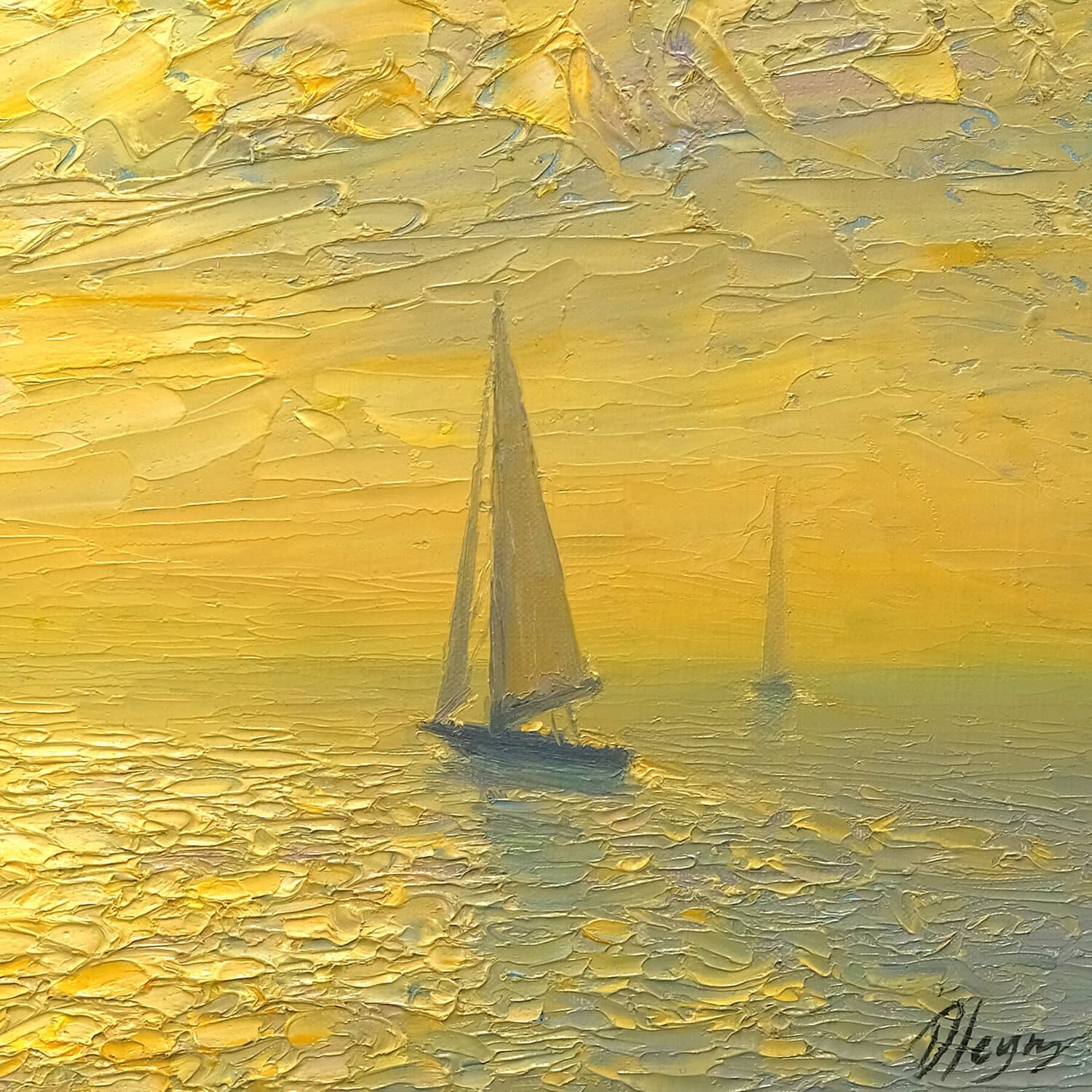 Dmitry Oleyn, Seascape, 2023