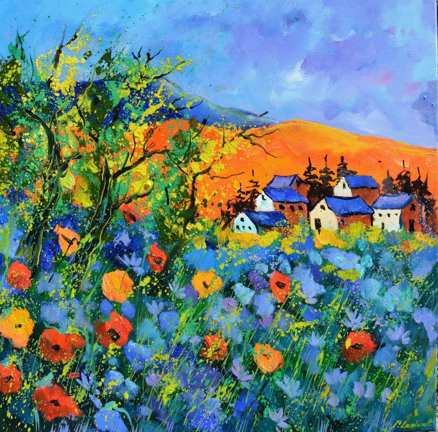 Pol Ledent, Summer in my countryside , 2024