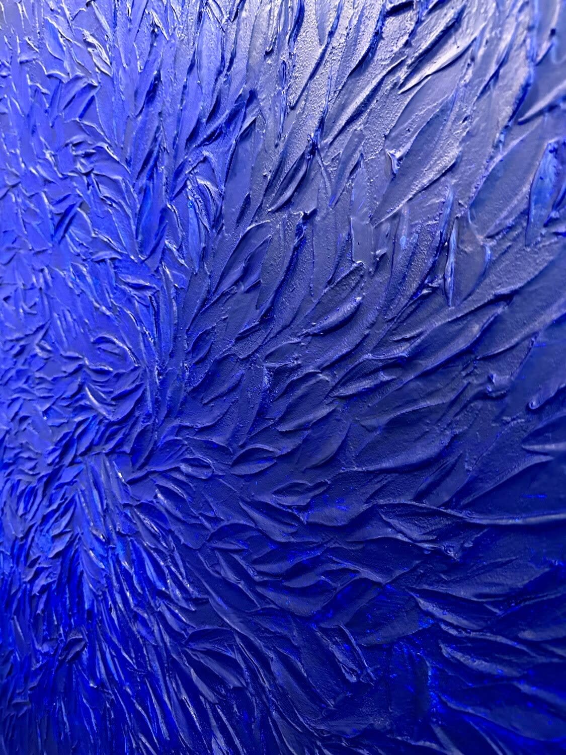 Olivier Messas, Vibration bleue, 2023