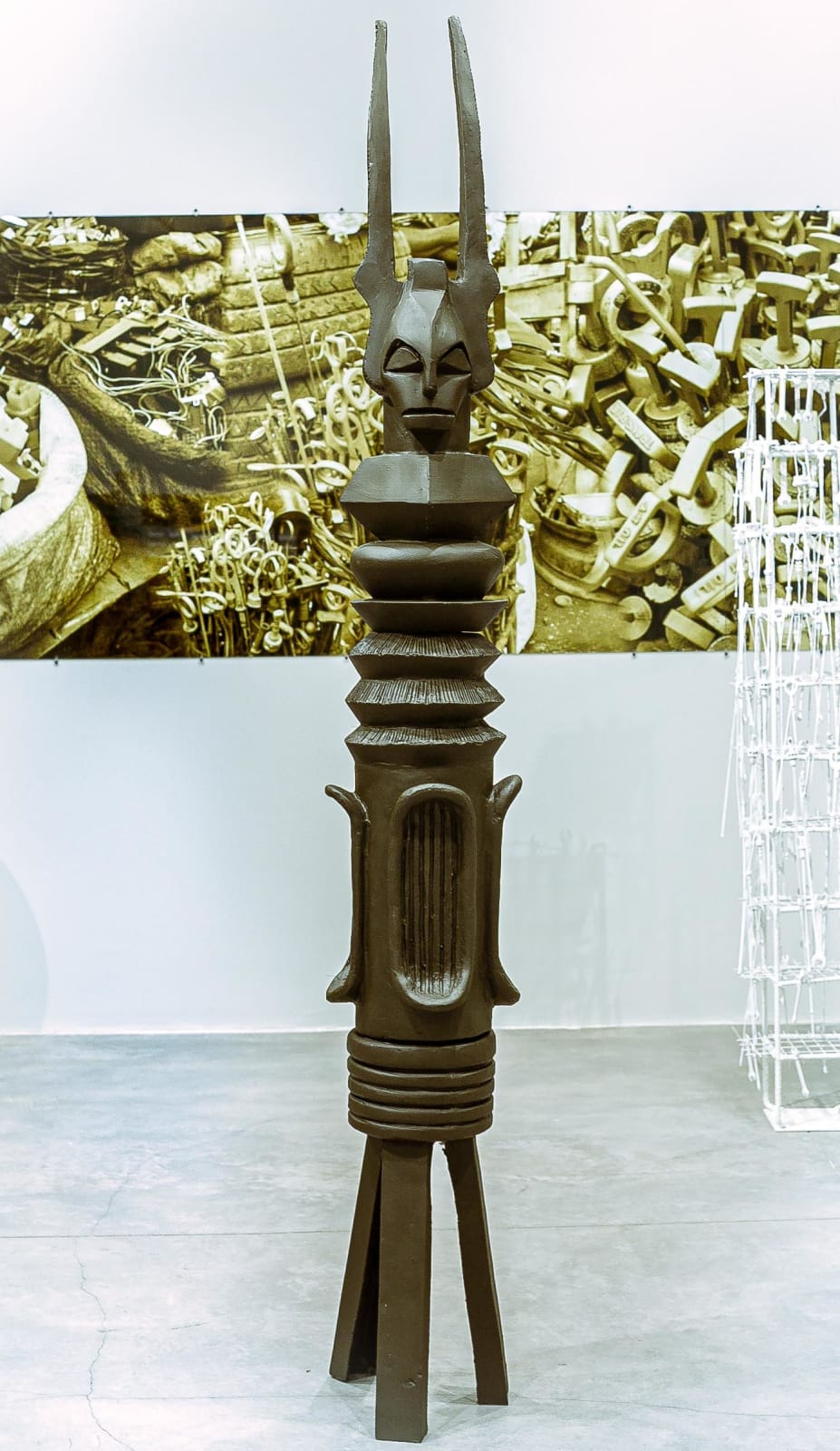 Ndidi Dike, Panoramic Meditation: Ikenga, 2020-2021