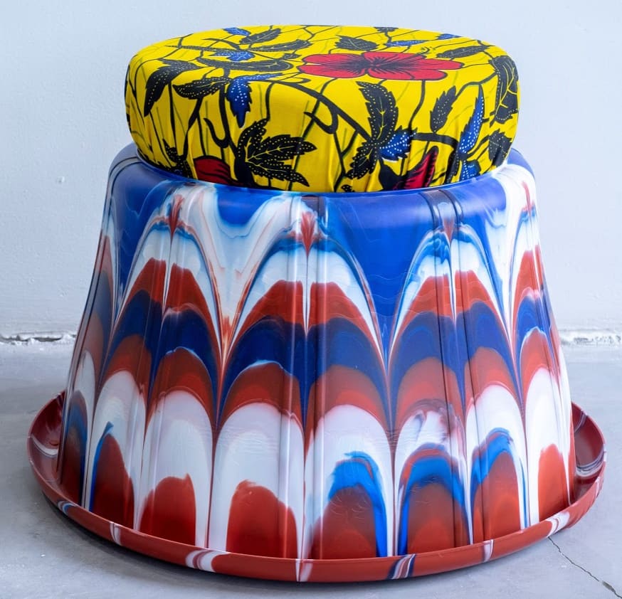 Jean Servais Somian, Bassine Tabouret, 2019