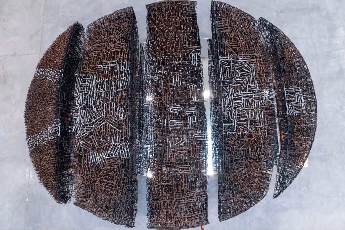 Olu Amoda, New Normal - The Divide Between Good and Evil, 2019