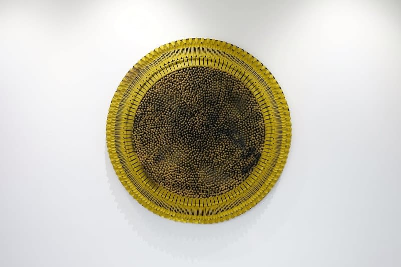 Olu Amoda, Large Sunflower I, 2014