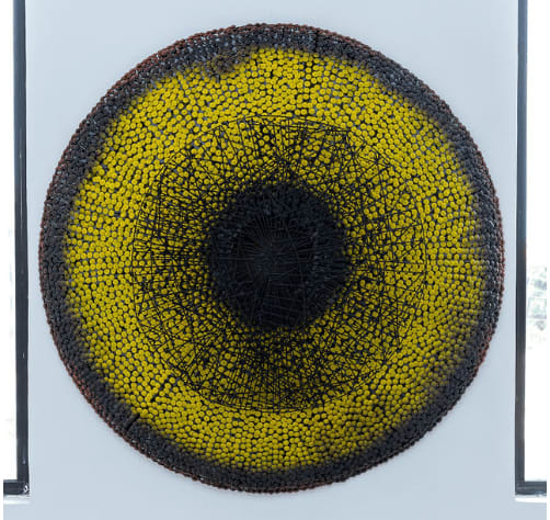 Olu Amoda, Sunflower Inflorescence, 2020