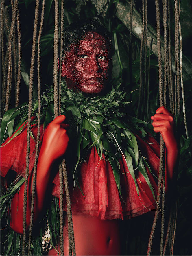 Namsa Leuba, Tema from the series "illusion" made in Tahiti , 2019