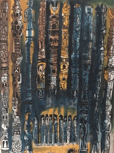 Bruce Onobrakpeya, Martydom, 2007