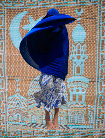 Medina Dugger, Veil in Royal Blue from the series ENSHROUD, 2018