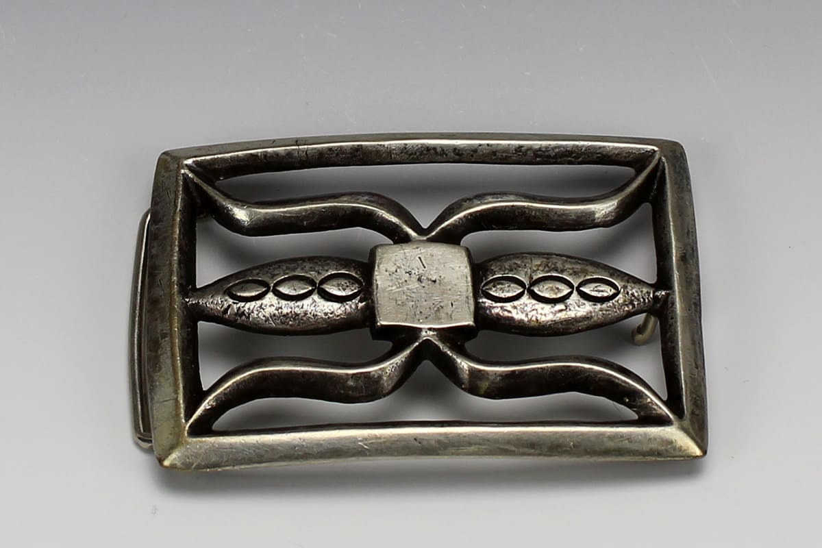 Old pawn belt store buckles