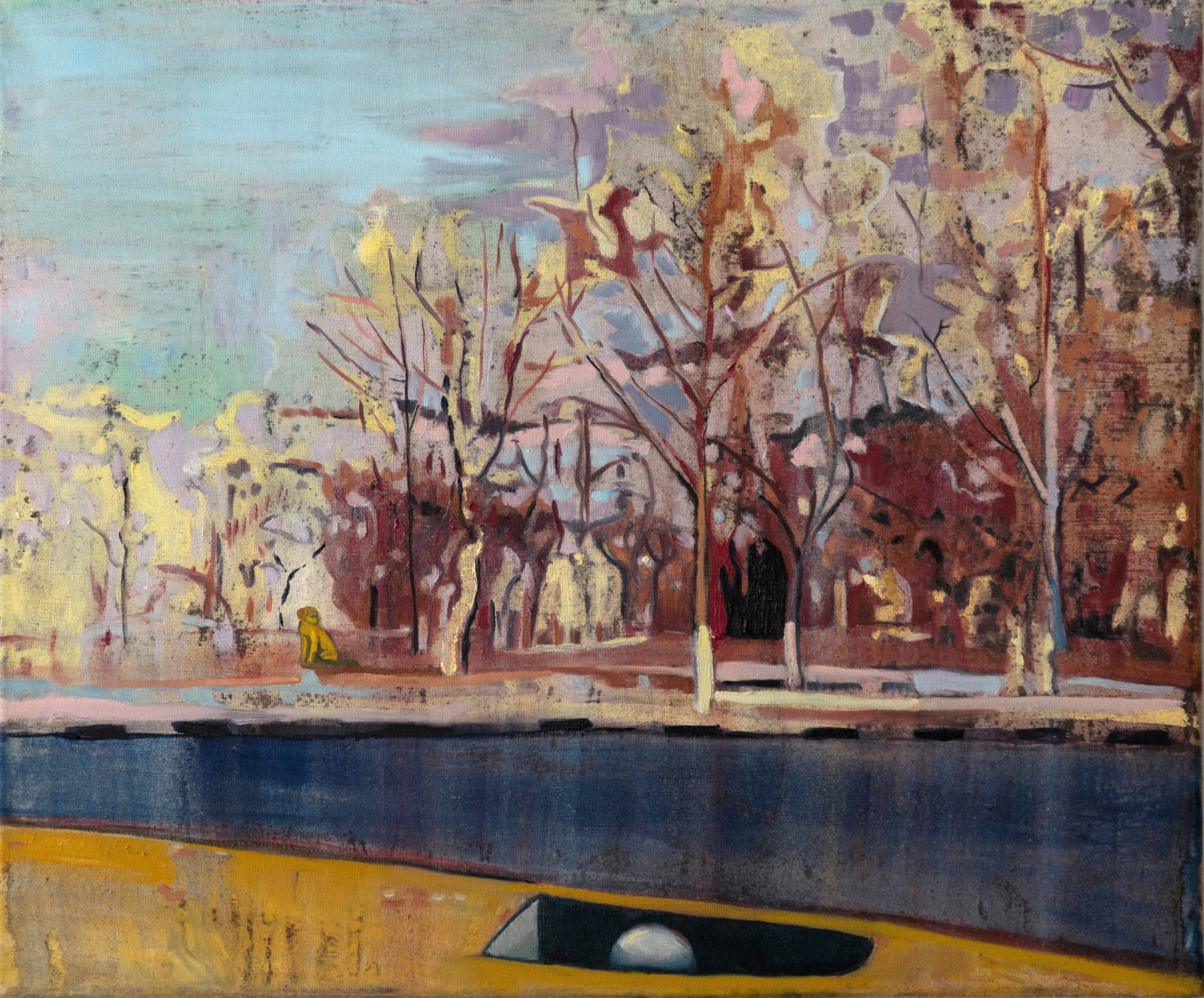 Mika Plutitskaya, Yellow Dog, 2018