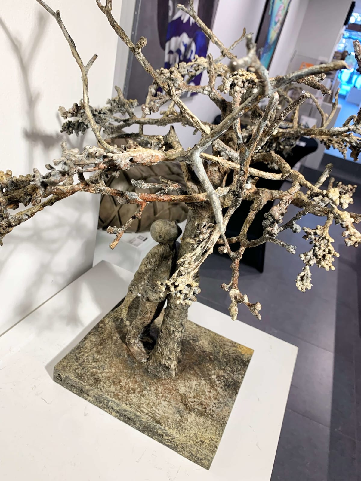 Lieven d'Haese, Conversation with a tree after a night out in spring, 2024