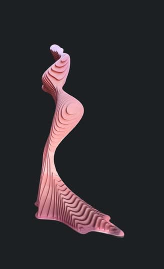 Venza sculpture femme contemporaine angle jardin art jean paul kala art aluminium Galerie Art Yi Galerie d'art de Bruxelles