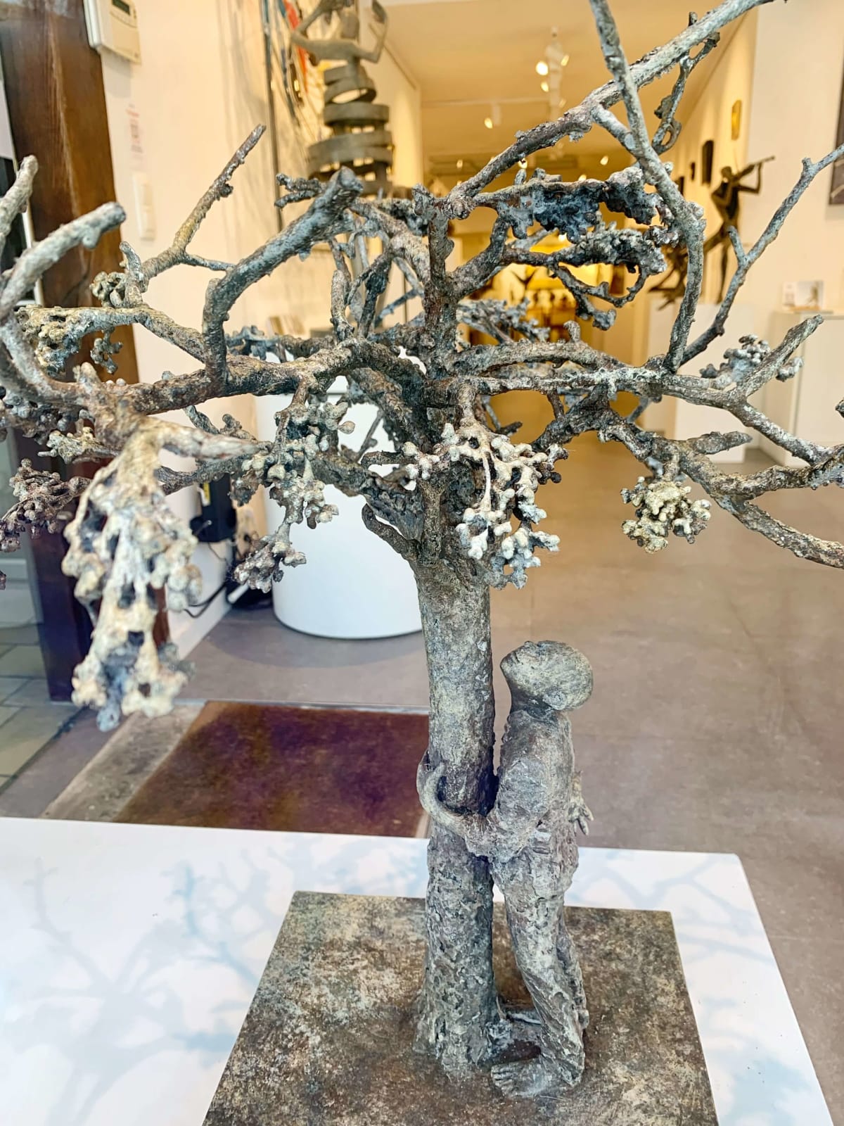 Lieven d'Haese, Conversation with a tree after a night out in spring, 2024