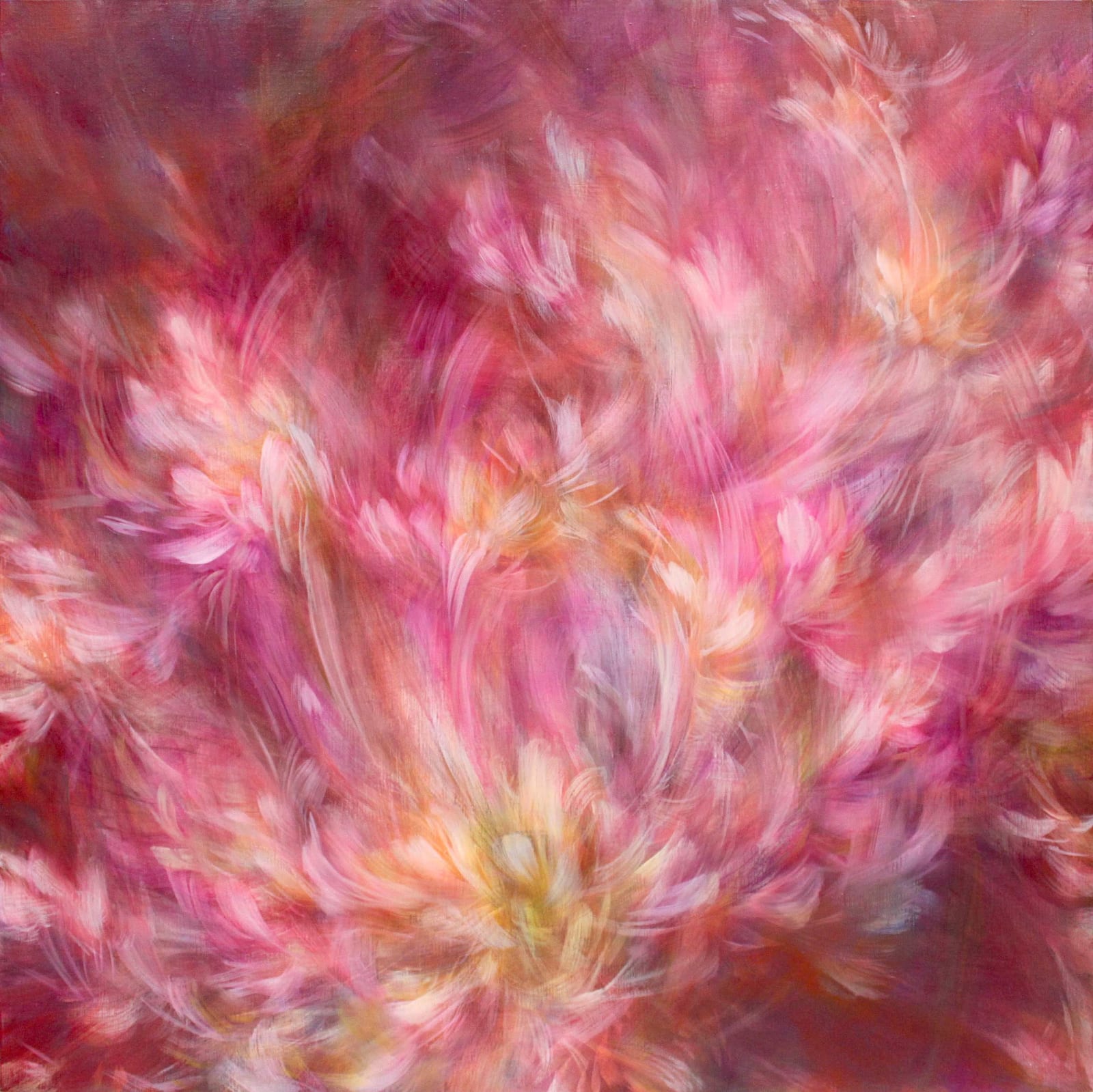 Noriko KURAFUJI 倉藤 紀子, Blooming flowing I (Pink_117), 2014 | Art Yī