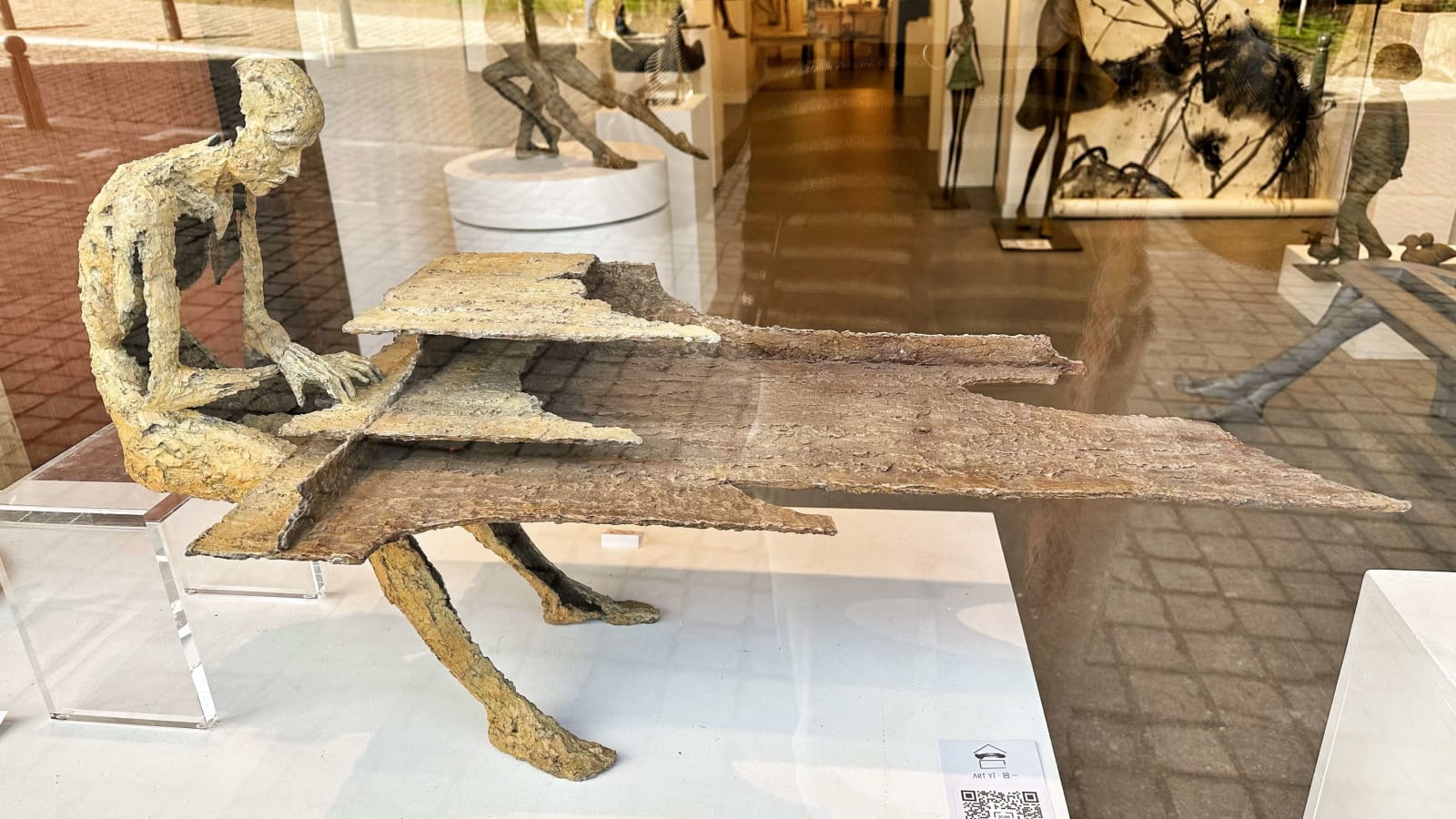 virtuose pianist musician bronze contemporary sculpture jacques van den abeele at art yi gallery brussels