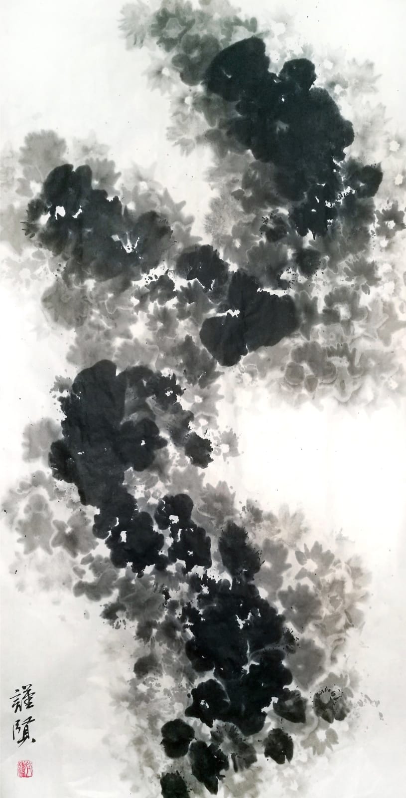 ZHANG Jinxian 张谨贤, Miscellaneous Flower 杂花图 , 2019