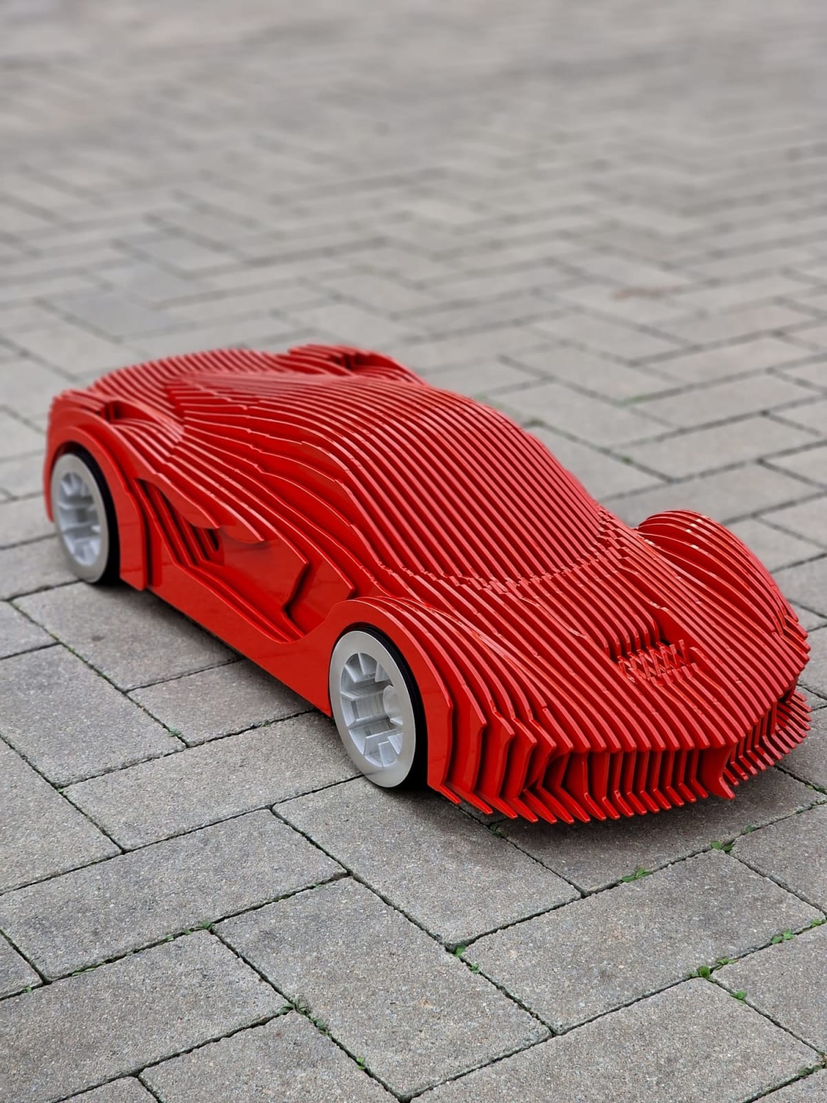 Clay cheap car sculpture