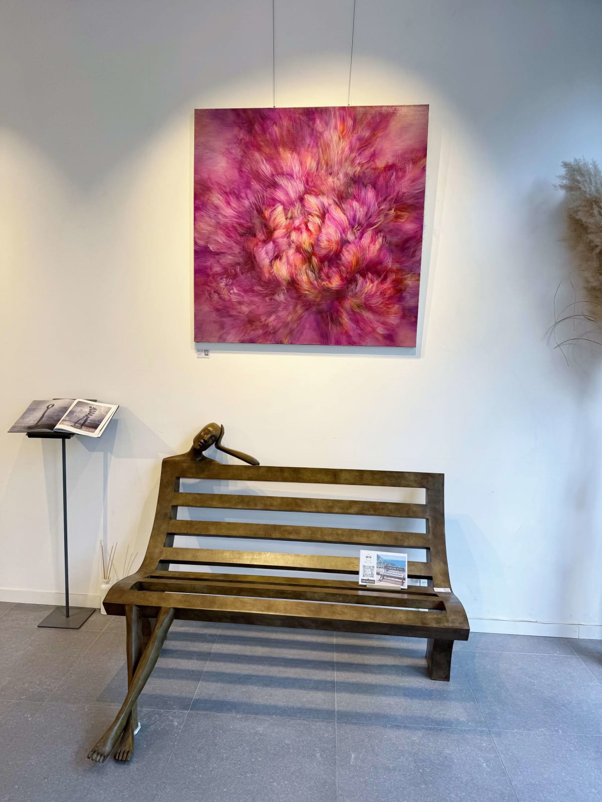 02. Imagined Pink Flowers 25x25cm / 10x10” - exhibited until