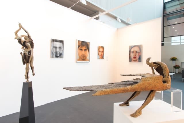 virtuoos pianist muzikant brons hedendaagse beeldhouwkunst jacques van den abeele bijkunstgalerie in brussel